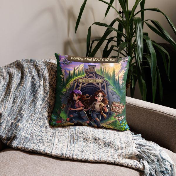 Beneath the Wolf's Watch Pillow - Image 2