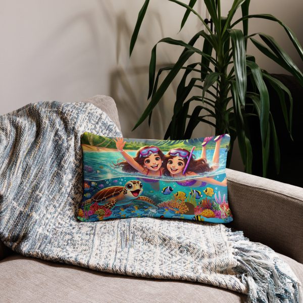 Sacred Sea Turtle Pillow - Image 4
