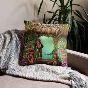Capybara's Lagoon Pillow