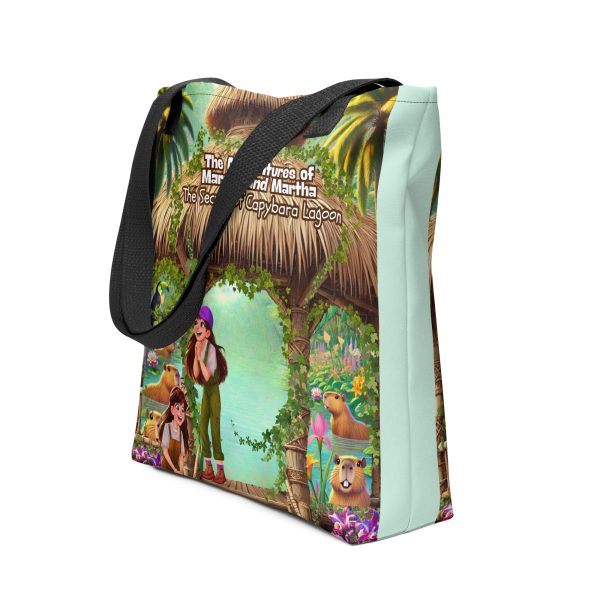 Capybara's Lagoon Tote Bag
