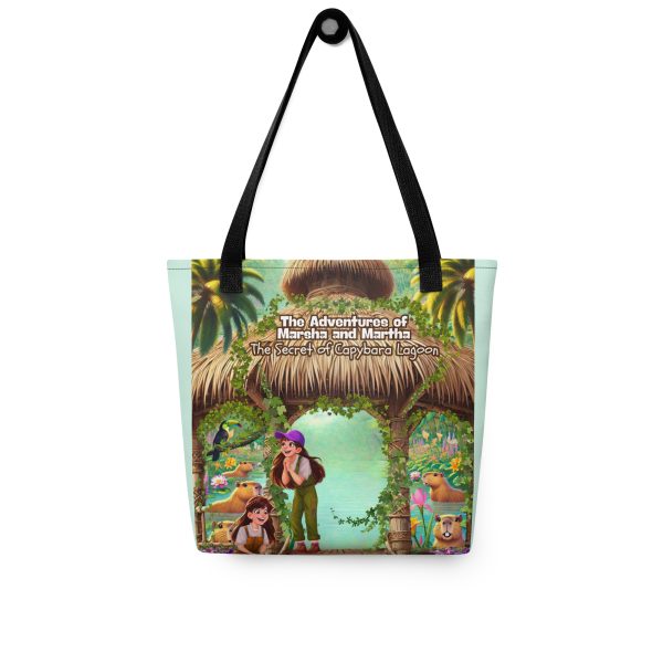 Capybara's Lagoon Tote Bag - Image 9