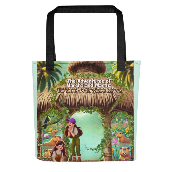 Capybara's Lagoon Tote Bag - Image 3