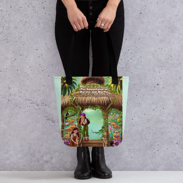 Capybara's Lagoon Tote Bag - Image 8
