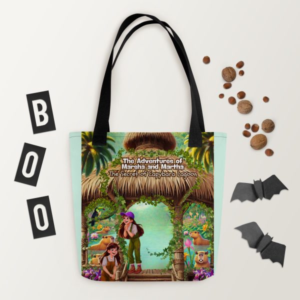 Capybara's Lagoon Tote Bag - Image 13