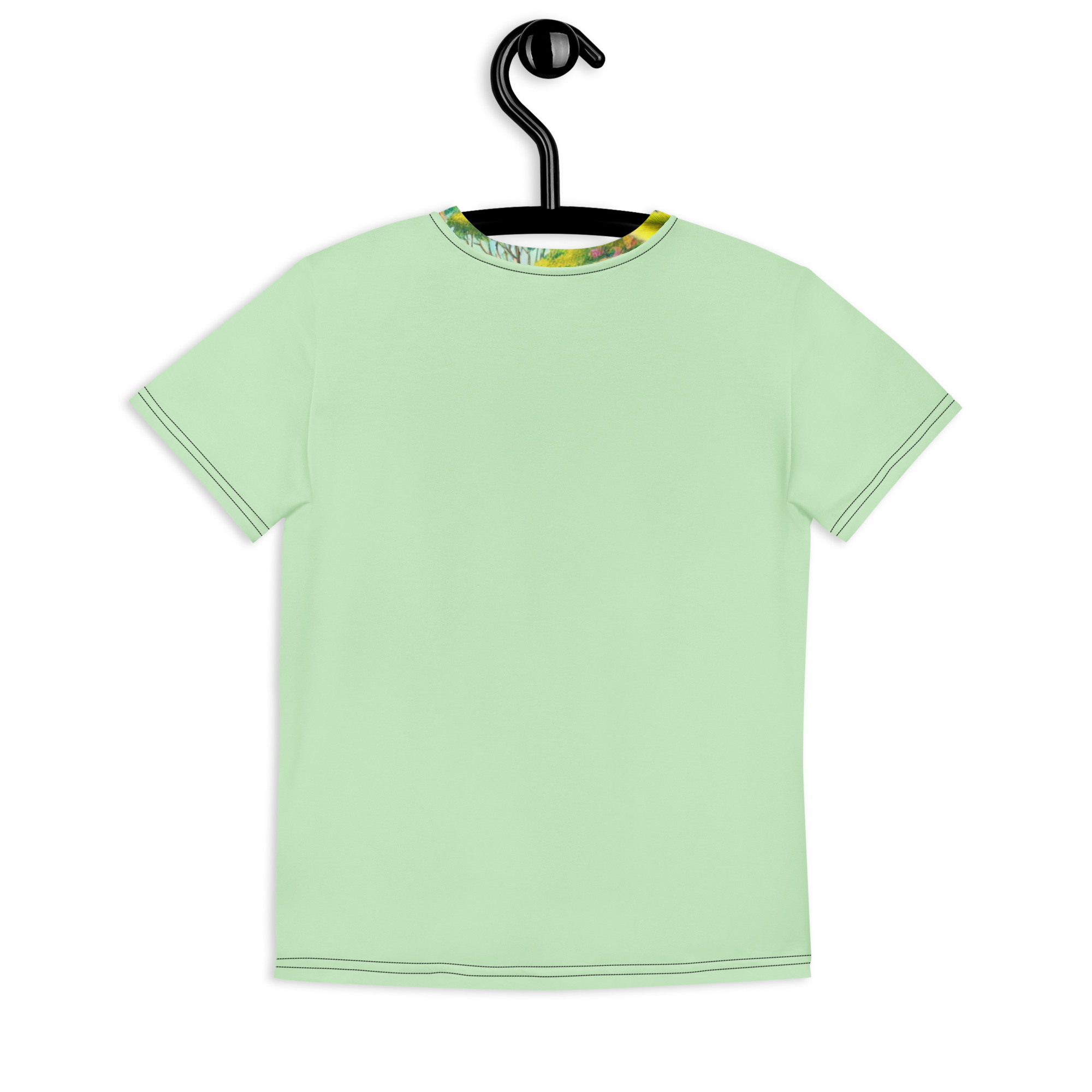 The Capybara's Lagoon Neck T-Shirt - Image 9