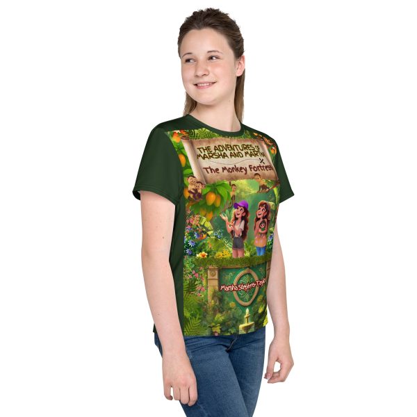The Monkey Fortress Neck T-Shirt - Image 15